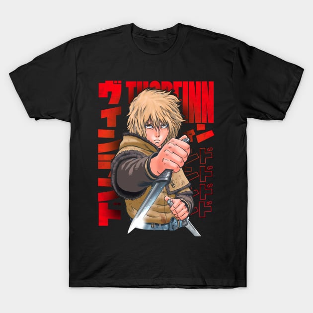 Vinland Saga Thorfinn T-Shirt by KokkaiBlack